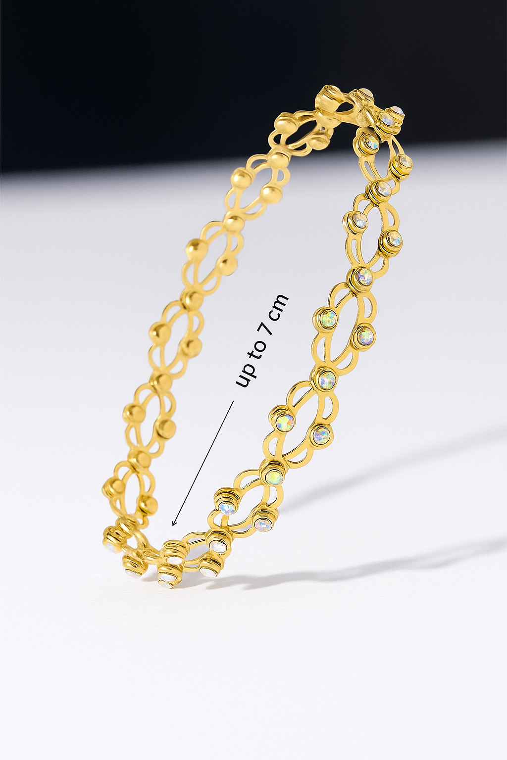 Convertible Gold Bracelet & Ring – 2-in-1 Elegant Design